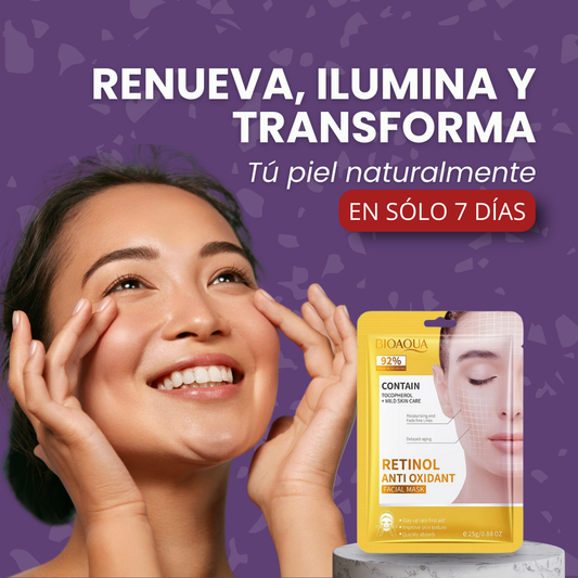 BIOAQUA Rejuvenece tu piel en 7 días con 92% Retinol Antioxidante