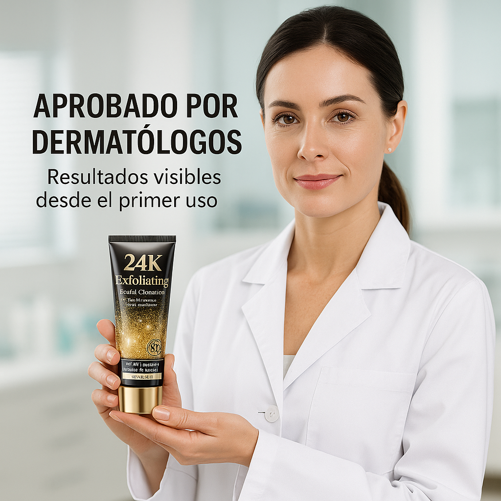Golden Glow 24K – Exfoliación de Lujo, Adiós Células Muertas Hoy