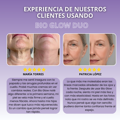 BioGlow™ Duo – Tu piel firme y joven en 10 minutos al día
