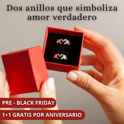 OFERTA 1 + 1 GRATIS Anillo Amor Eterno