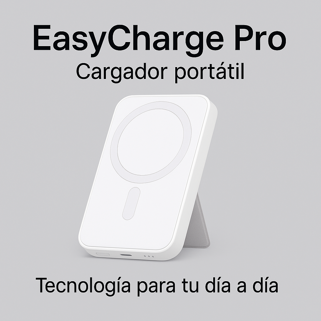 EasyCharge Pro - Cargador magnetico y portatil