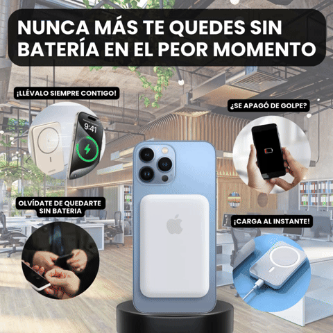 EasyCharge Pro - Cargador magnetico y portatil