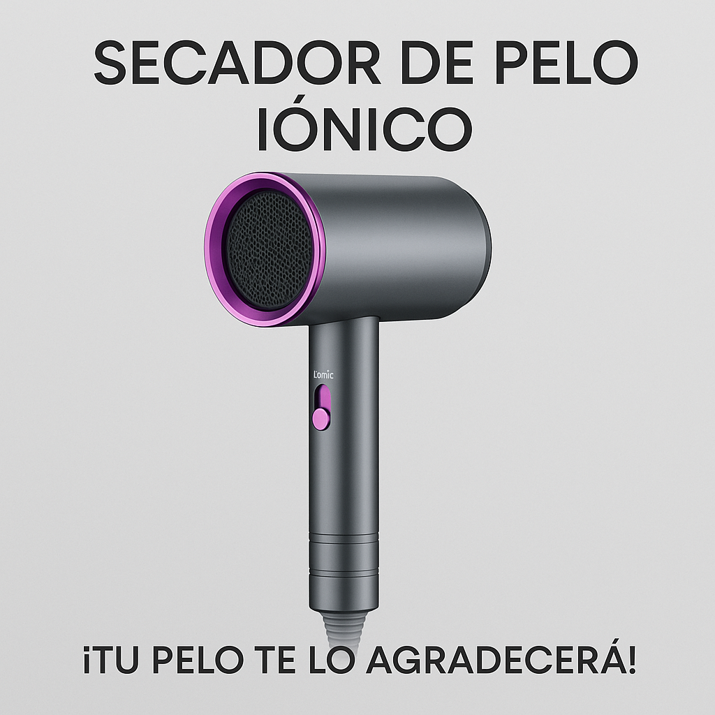 Secador de pelo iónico - ¡Tu pelo te lo agradecera!